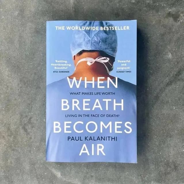 When breath becomes air by Paul Kalanthi 